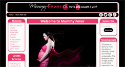 Desktop Screenshot of mummyfever.co.uk