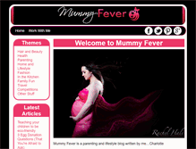 Tablet Screenshot of mummyfever.co.uk